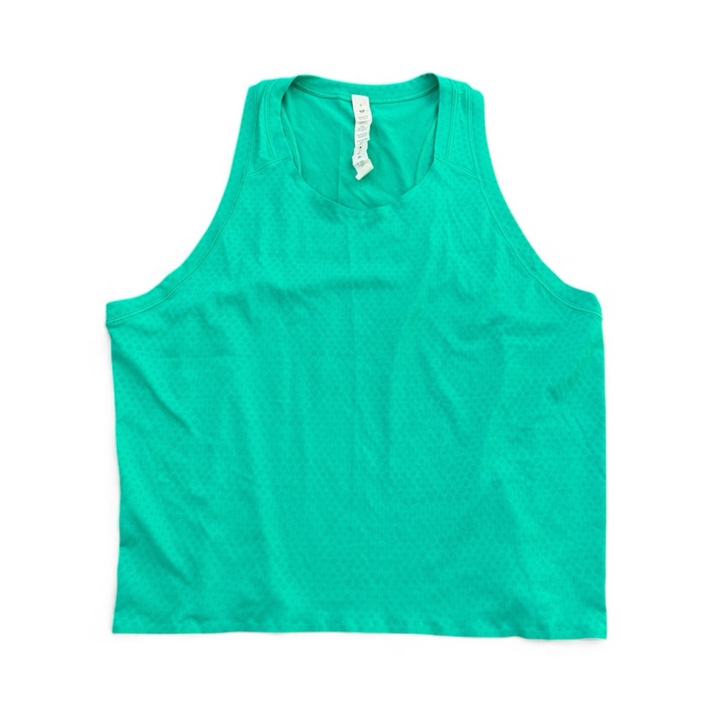 Lululemon Cropped Athletic Tank – Green – Size 8